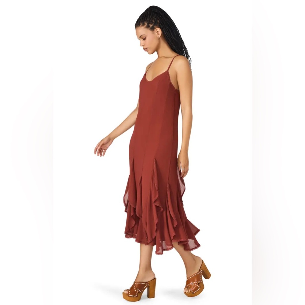 Steve Madden Terracotta Midi Dress